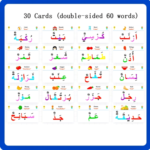 لعبة تركيب الكلمات باللغة العربية التعليمية المغنا...