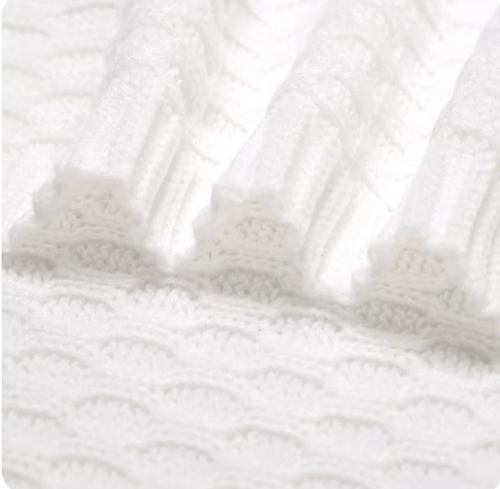 بطانية محبوكة لحديثي الولادة