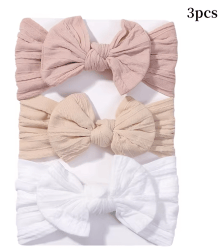 ربطة شعر للفتيات الصغار 3 قطع