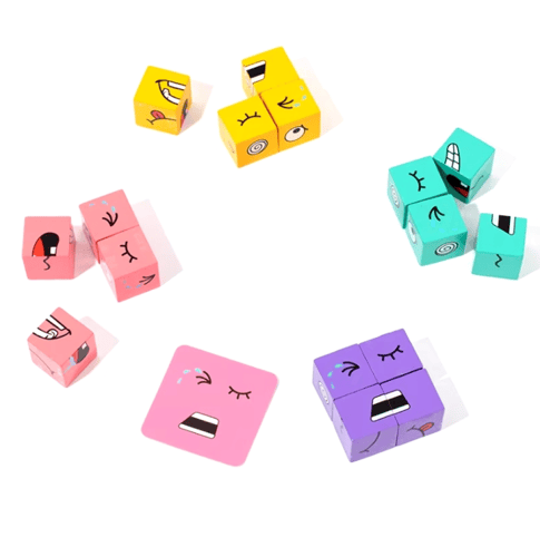 لعبة ألغاز مونتيسوري خشبية ثلاثية الأبعاد