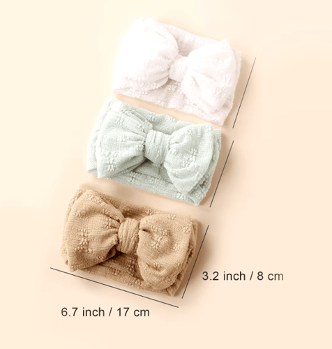 ربطة شعر للفتيات الصغار 3 قطع