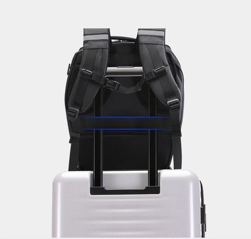 حقيبة ظهر LED للرجال بغطاء صلب LED للدراجات الناري...