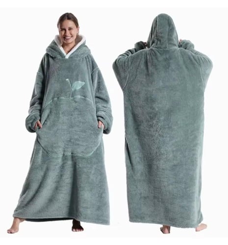 بلوفر بطانية طويله للجنسين 140cm