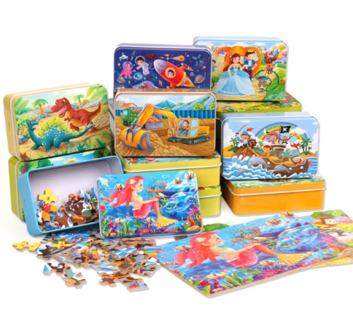 بزل خشبي للاطفال 60 قطعة