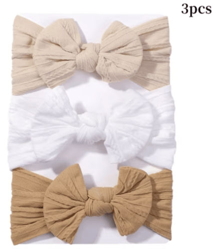 ربطة شعر للفتيات الصغار 3 قطع