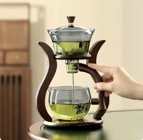 ابريق شاي زجاجي مغناطيسي