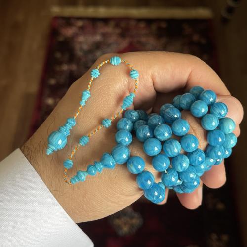 مسباح سماوي بحري معرق صب جديد