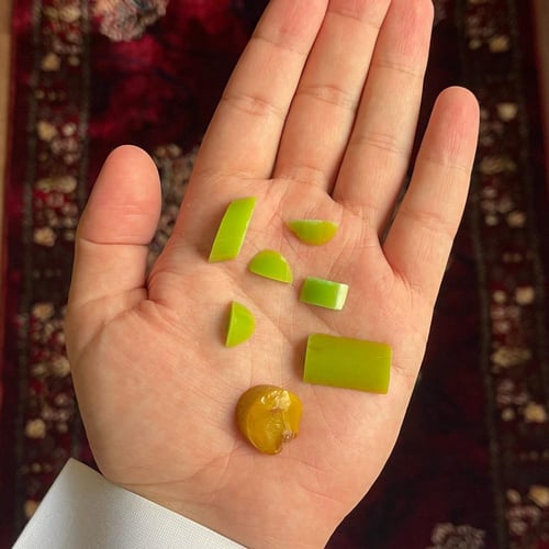 بكلايت قديم من عصي تفاحي معرقه