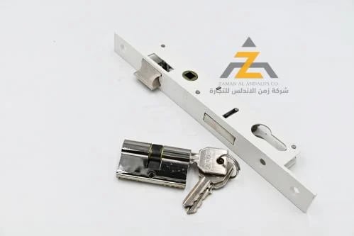 قفل باب المنيوم مقاس 20 MM ابيض