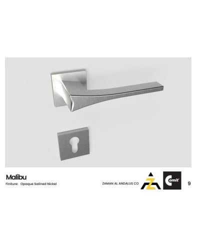 مسكة باب إيطالي opaque satined nickel