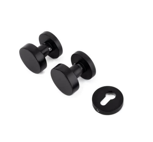 مسكة باب سحاب دائري BLK