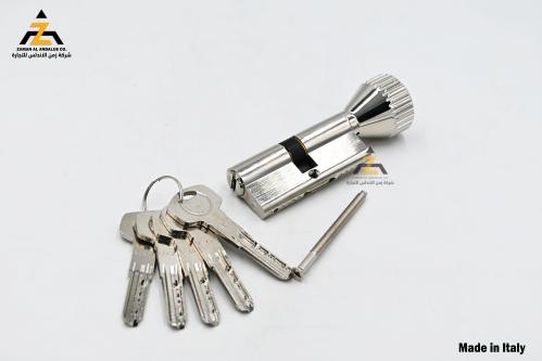 سلندر باب حمام مع مفتاح ايطالي ضد الكسر YALE