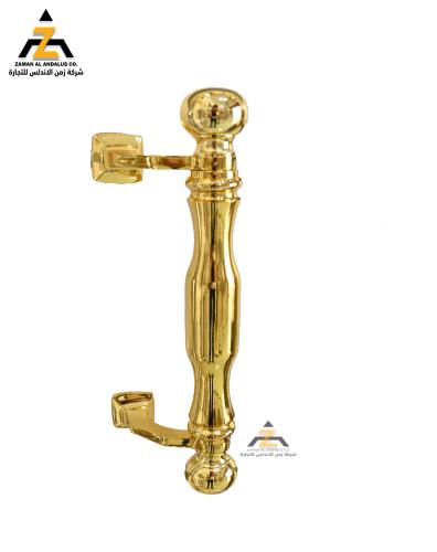 مقبض باب خارجي نحاس لون ذهبي