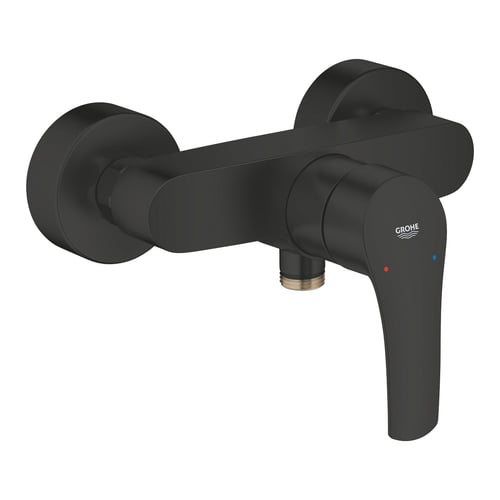 خلاط شور جروهي اسود ظاهر EUROSMART SINGLE-LEVER SH...