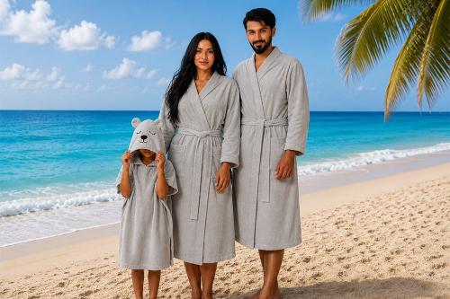 Family package without hat, gray color