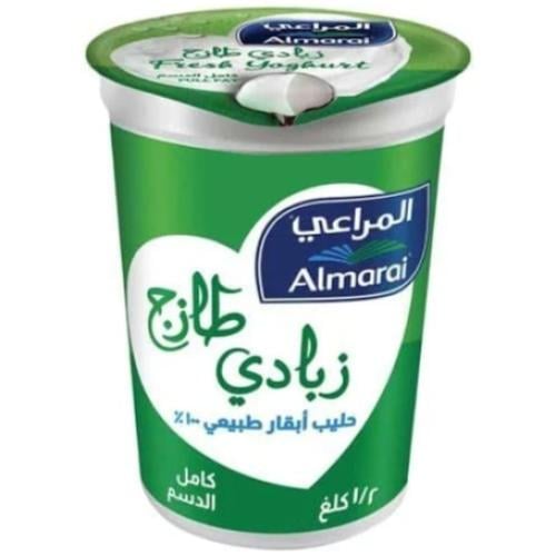 زبادي المراعي كامل الدسم 500 ج