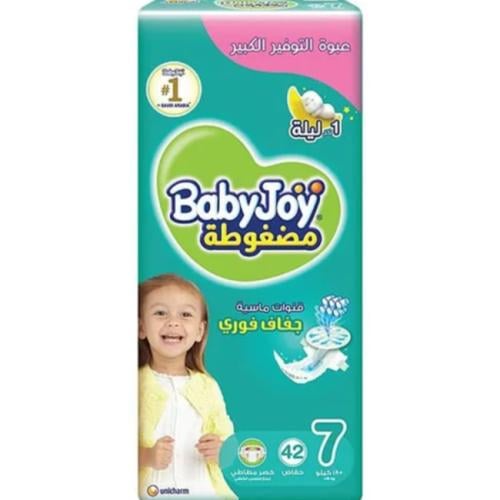بيبي جوي مضغوطة رقم7 42حبة