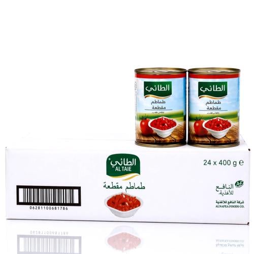 طماطم مقطعة الطائي 400ج 24حبة