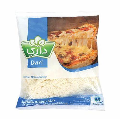 جبنة موزاريلا مبشورة داري 450 ج