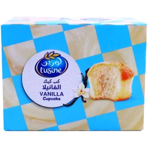كب كيك لوزين فانيلا 30ج10حبة