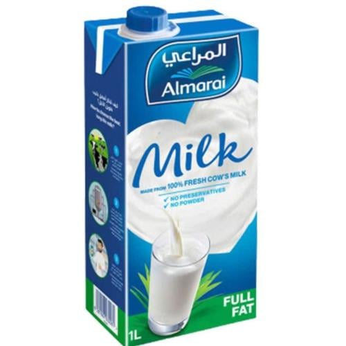 حليب المراعي كامل الدسم1لتر