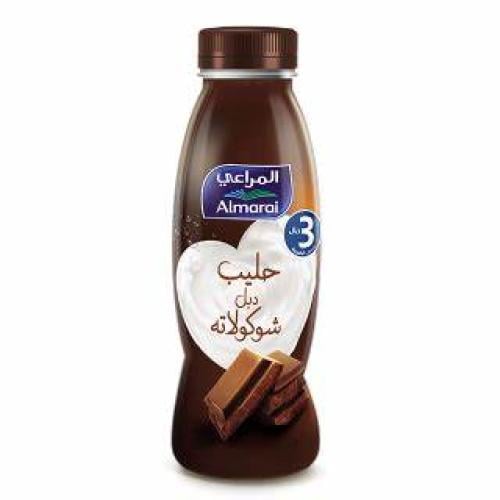 حليب دبل شوكلاتة المراعي 225ج