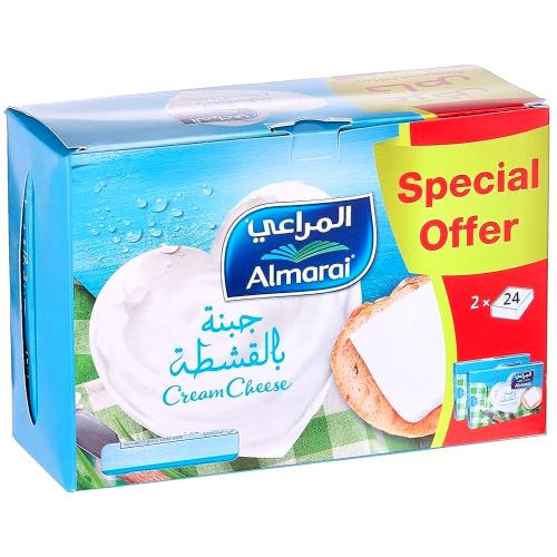 جبنة المراعي مربعات بالقشطة 24 قطعة