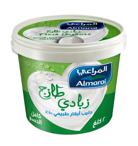 زبادي المراعي كامل الدسم 2ك