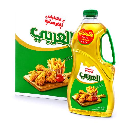 زيت العربي بلاستيك 1.5 لتر 6حبات