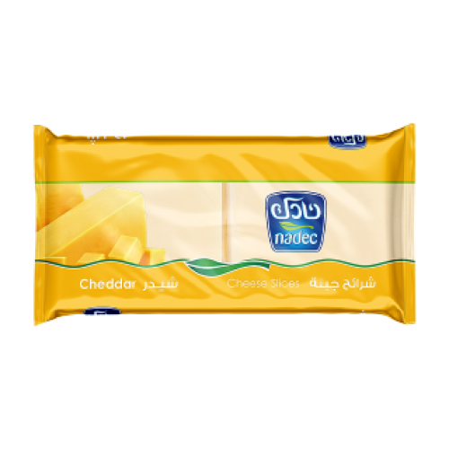شرائح جبنة شيدر نادك 400ج