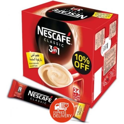 نسكافي 3في1 باكيت20ج 24حبة