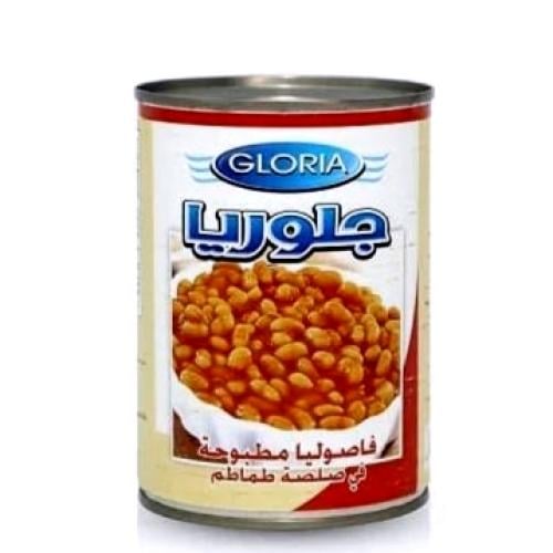 فاصوليا جلوريا بصلصة طماطم 400ج