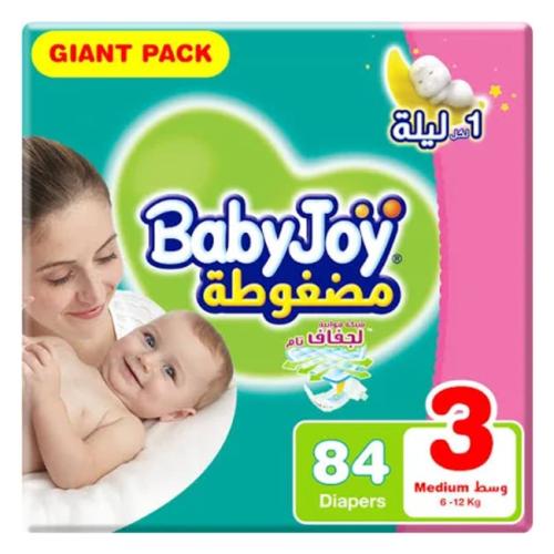 Baby Joy compressed number 3 84 pieces