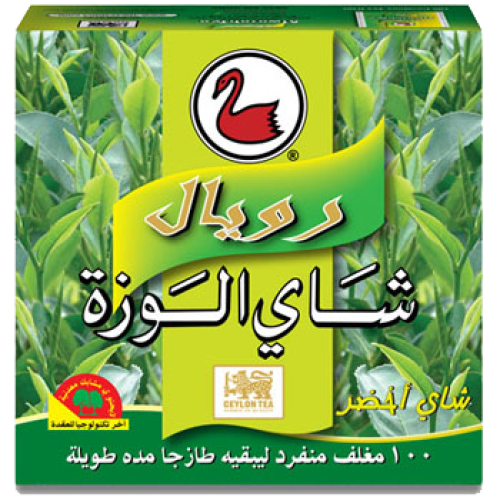 شاي الوزة رويال اخضر 200ج 100كيس