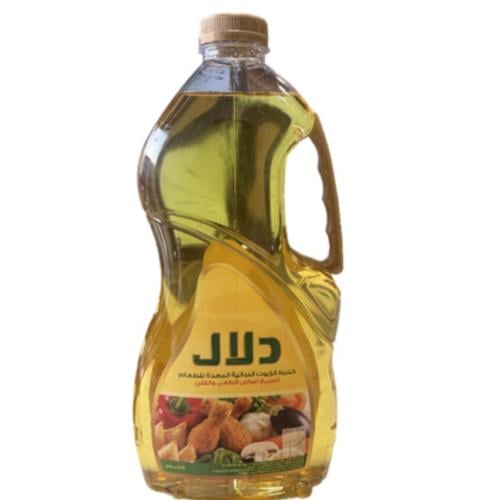 زيت دلال بلاستيك شفاف 1.5 لتر