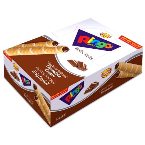 ويفر رينجو محشو بالشكولاتة 16ج12حبة