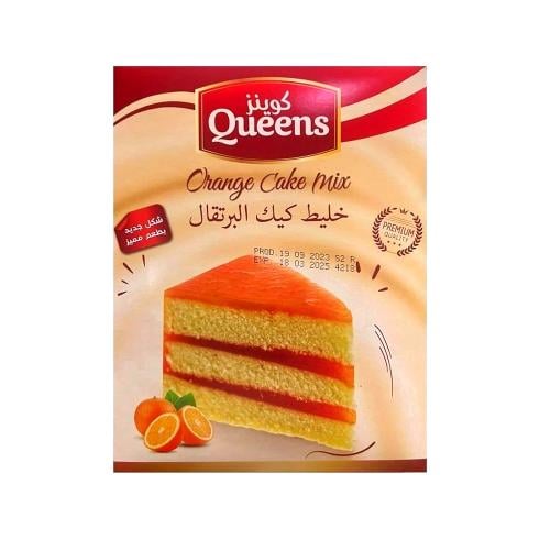 خليط كيك البرتقال كوينز 500جم