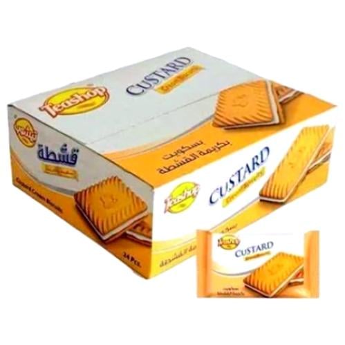 بسكويت تيشوب قشطة 25ج24حبة