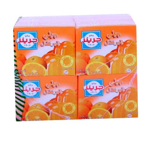 جلي جرينزبرتقال80جم ربطة12حبة