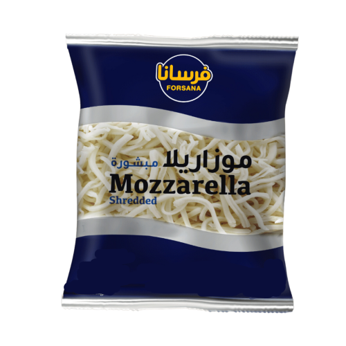 جبنة موزريلا مبشورة فرسان 500ج