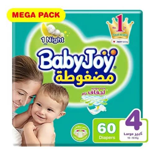 بيبي جوي مضغوطة رقم4 60حبة