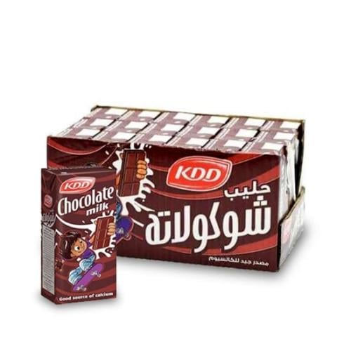 حليب كي دي دي شوكلاتة 180مل 18حبة