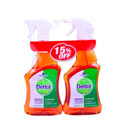 ديتول بخاخ اسطح بني 500مل ربطة 2حبة