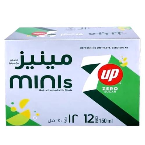 سفن اب زيرو علب 150مل 12حبة