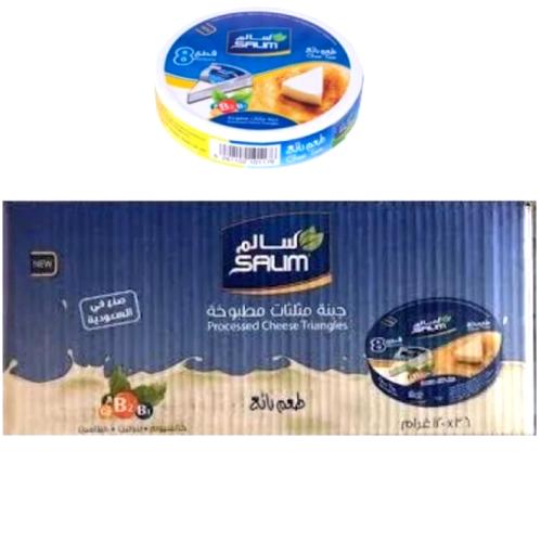 جبنة مثلث سالم 120ج نص كرتون 18حبة