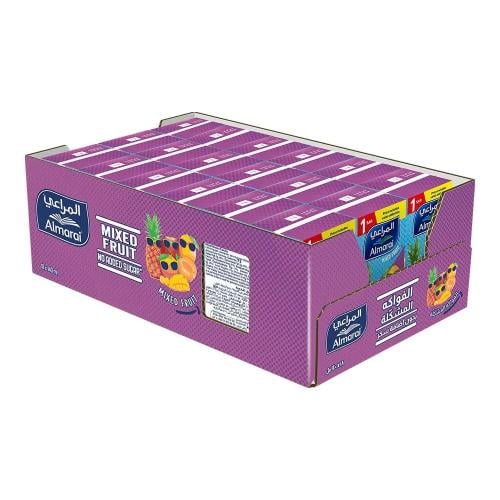 عصير المراعي فواكة مشكلة 140مل 18حبة