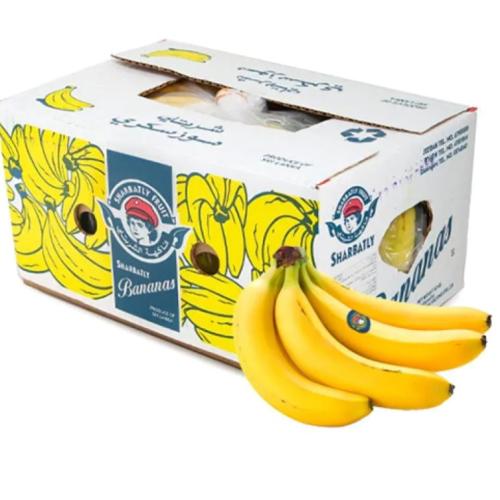 كرتون موز وسط