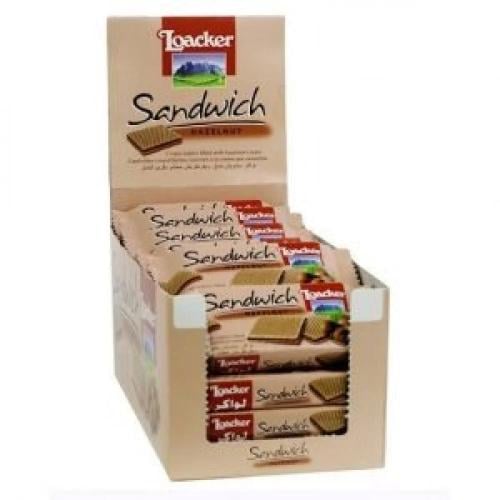 لواكر ساندويش بندق 25ج 25حبة