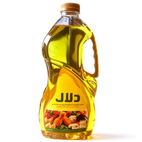 زيت دلال بلاستيك شفاف 1.5 لتر