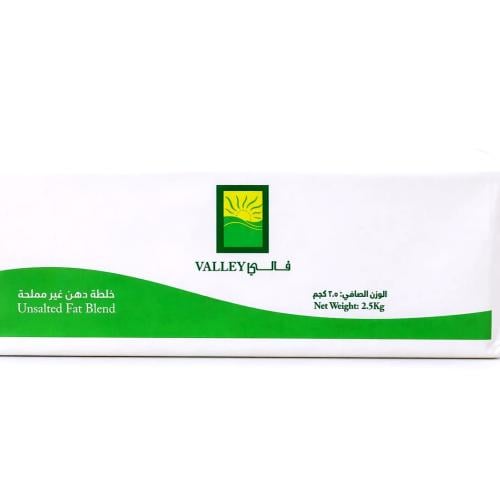 زبدة فالي غير مملحة الفرسان 2.5 ك